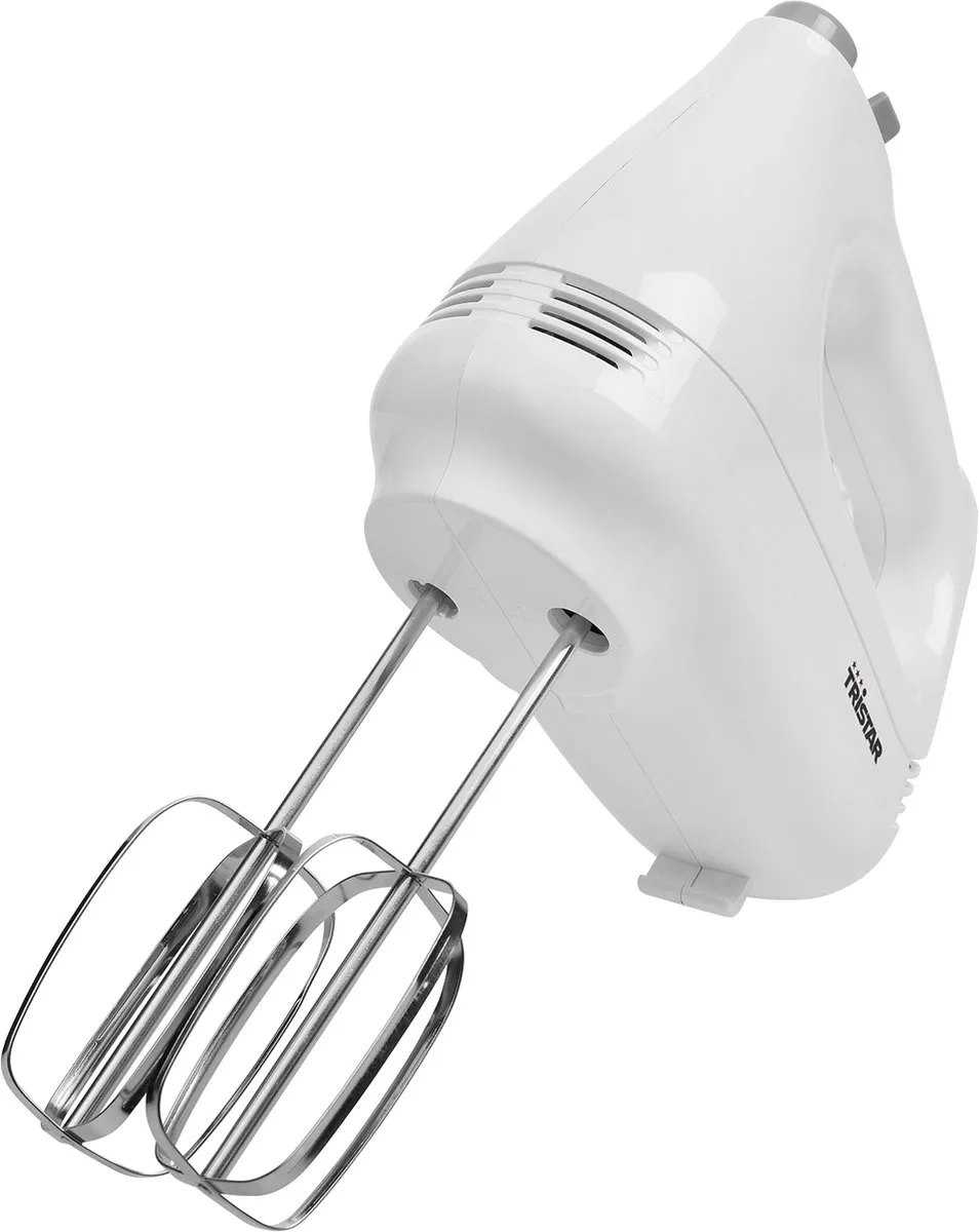 Tristar MX-4202 Handmixer 300W - 6 Snelheden - Wit - afbeelding 6 van 6