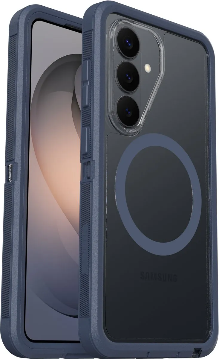 OtterBox Defender Pro XT Clear Series 77-99901 - Samsung Galaxy S26 - Transparant/Blauw - afbeelding 6 van 6