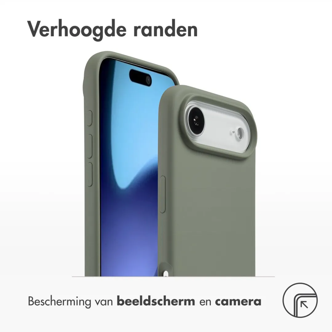 Accezz iPhone 17 Air MagSafe Hoesje - Olijfgroen - afbeelding 6 van 6
