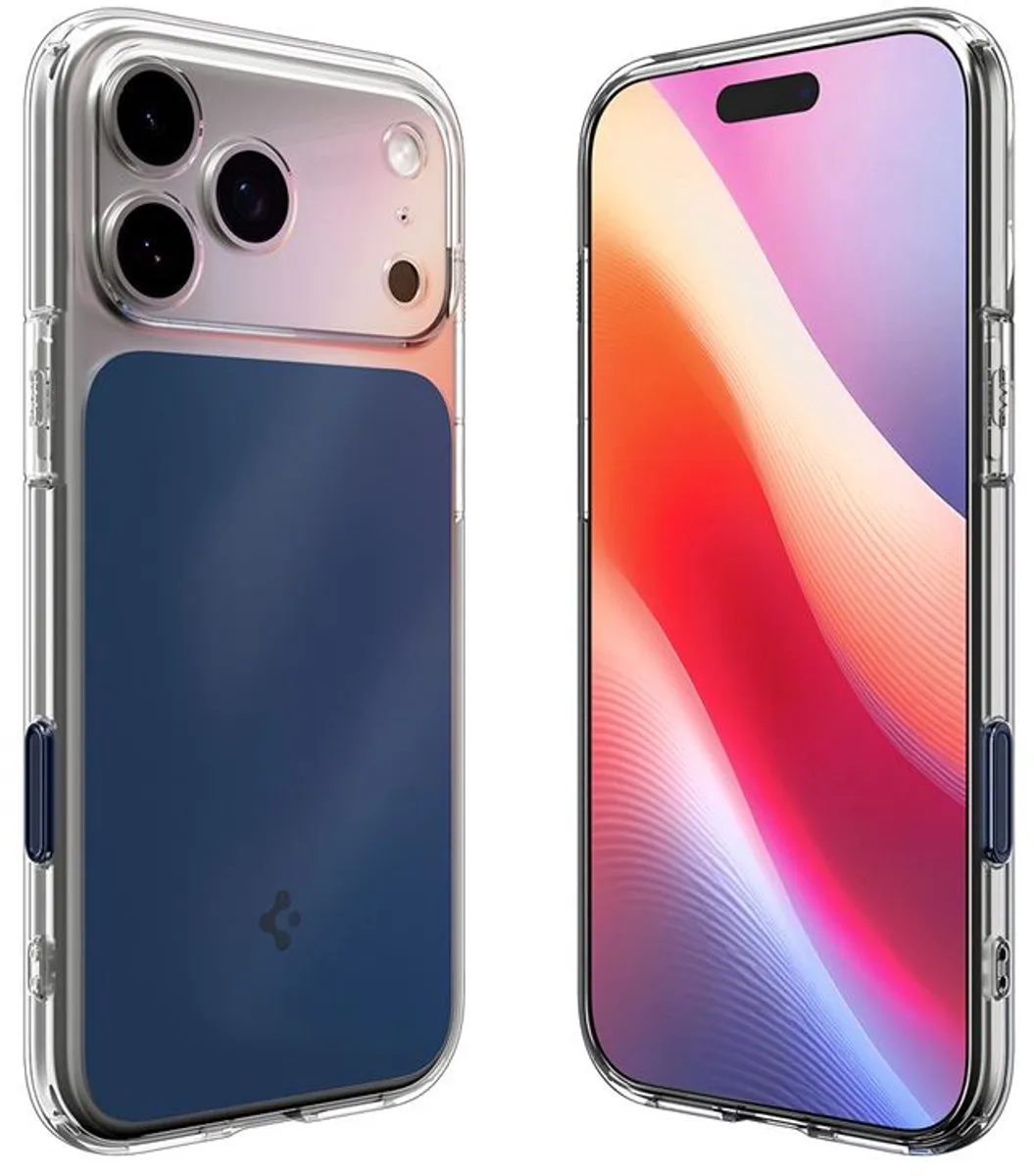 Spigen Ultra Hybrid T MagSafe Hoesje - Matblauw - iPhone 17 Pro