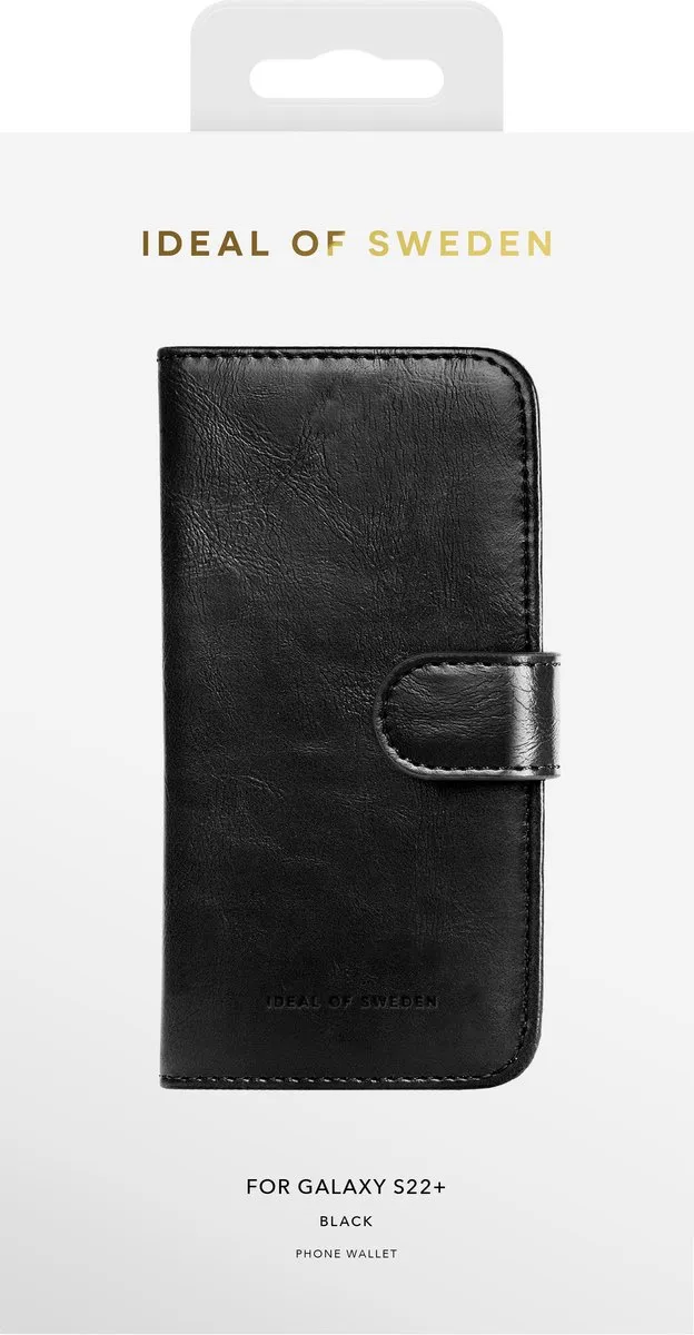 iDeal of Sweden IDMWP-S22P-01 Portemonneehouder - Samsung Galaxy S22 Plus - 6 Pasjes - Zwart - afbeelding 4 van 6