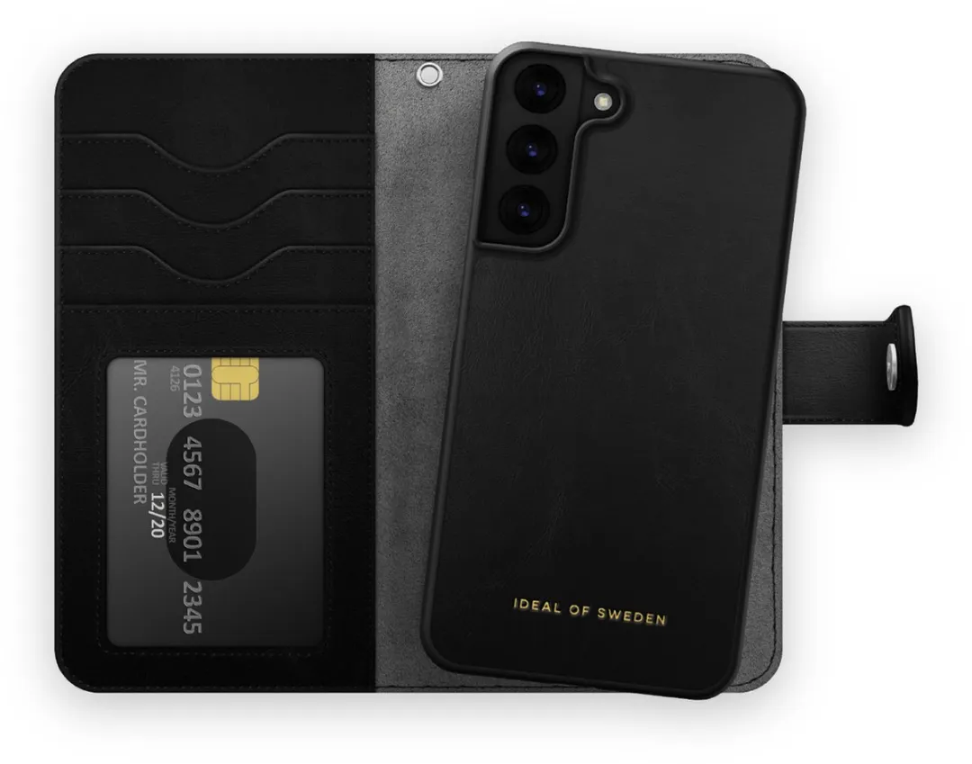 iDeal of Sweden IDMWP-S22P-01 Portemonneehouder - Samsung Galaxy S22 Plus - 6 Pasjes - Zwart - afbeelding 5 van 6