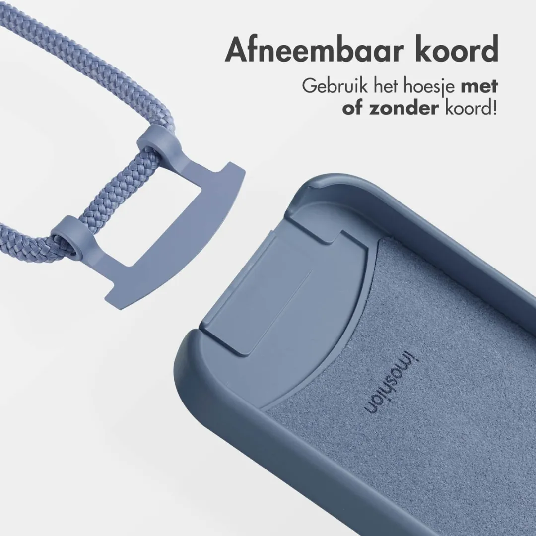Imoshion Hoesje iPhone 14 Pro Ash Blue - MagSafe