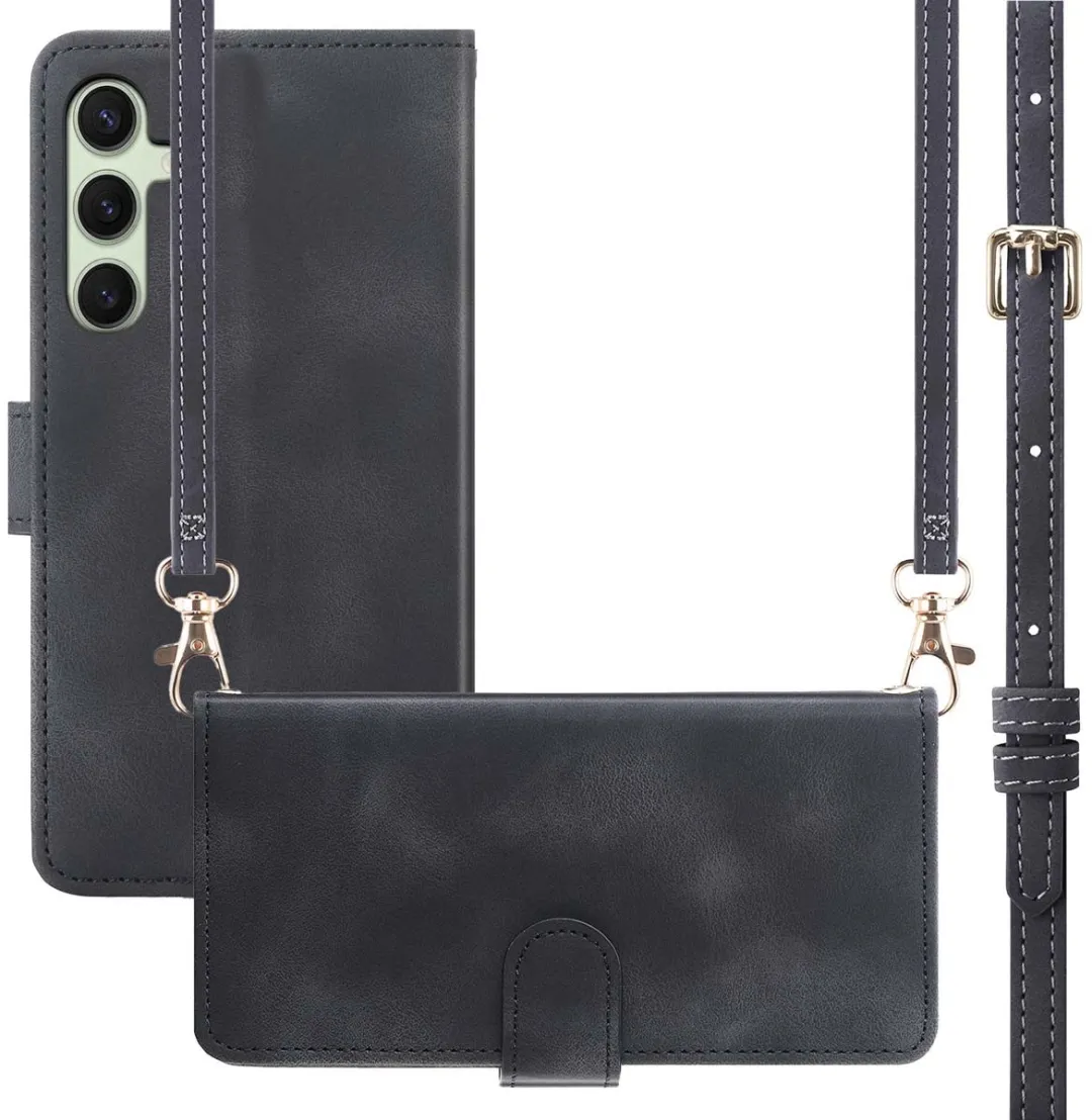 Imoshion Bookcase Hoesje Samsung Galaxy S24/S25 - 3 Pasjes - Zwart