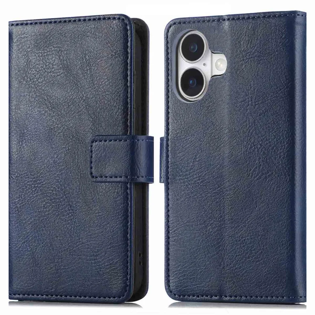 Imoshion Hoesje iPhone 16 Plus 3 Pasjes - Donkerblauw