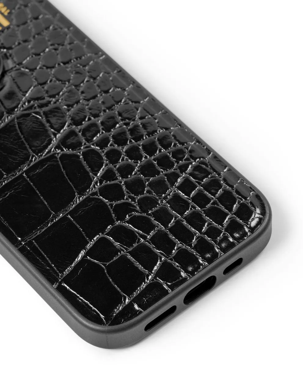 iDeal of Sweden Vegan Leather Backcover iPhone 15 Pro - IDVLC-I2361P-334 - Zwart