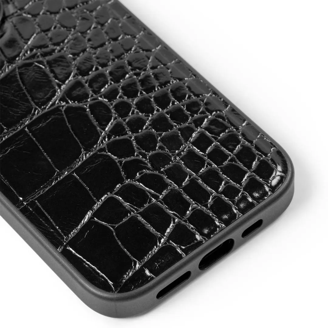 iDeal of Sweden Vegan Leather Backcover iPhone 15 Pro - IDVLC-I2361P-334 - Zwart