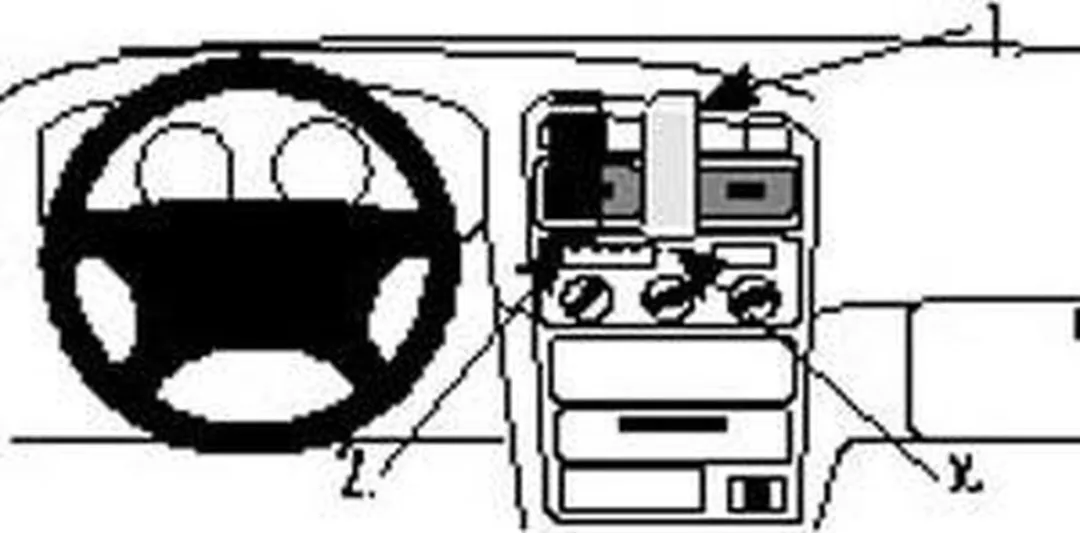 Brodit ProClip Toyota Avensis 1998-2002 Houder
