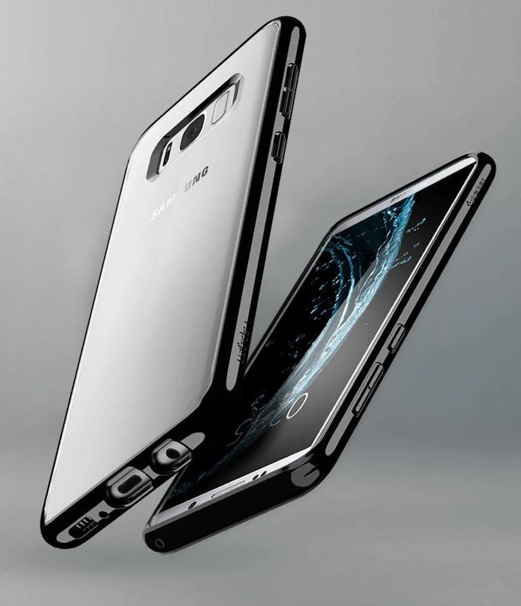 Spigen Ultra Hybrid Hoesje Samsung Galaxy S8+ - Zwart - afbeelding 2 van 6