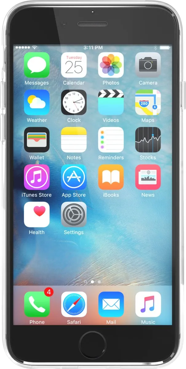 OtterBox Clearly Protected Skin iPhone 6/6s - Transparant