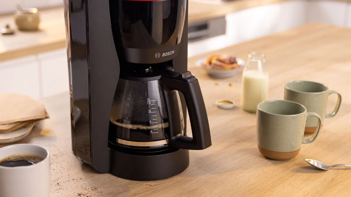 Bosch TKA3M133 MyMoment Koffiezetapparaat 12 Kopjes - 1.4L - Zwart