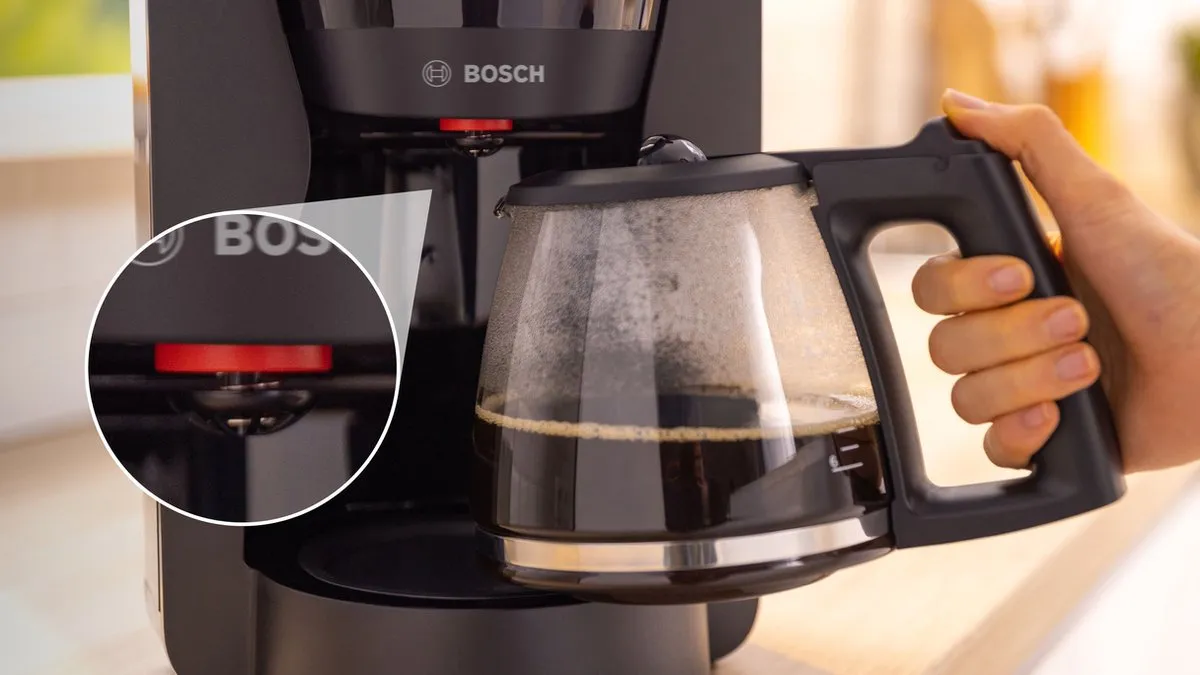 Bosch TKA3M133 MyMoment Koffiezetapparaat 12 Kopjes - 1.4L - Zwart