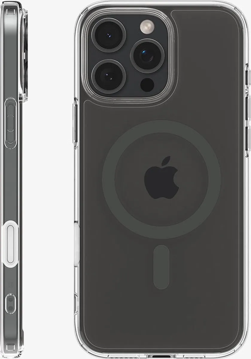 Spigen Ultra Hybrid T MagFit Hoesje iPhone 16 Pro - Transparent