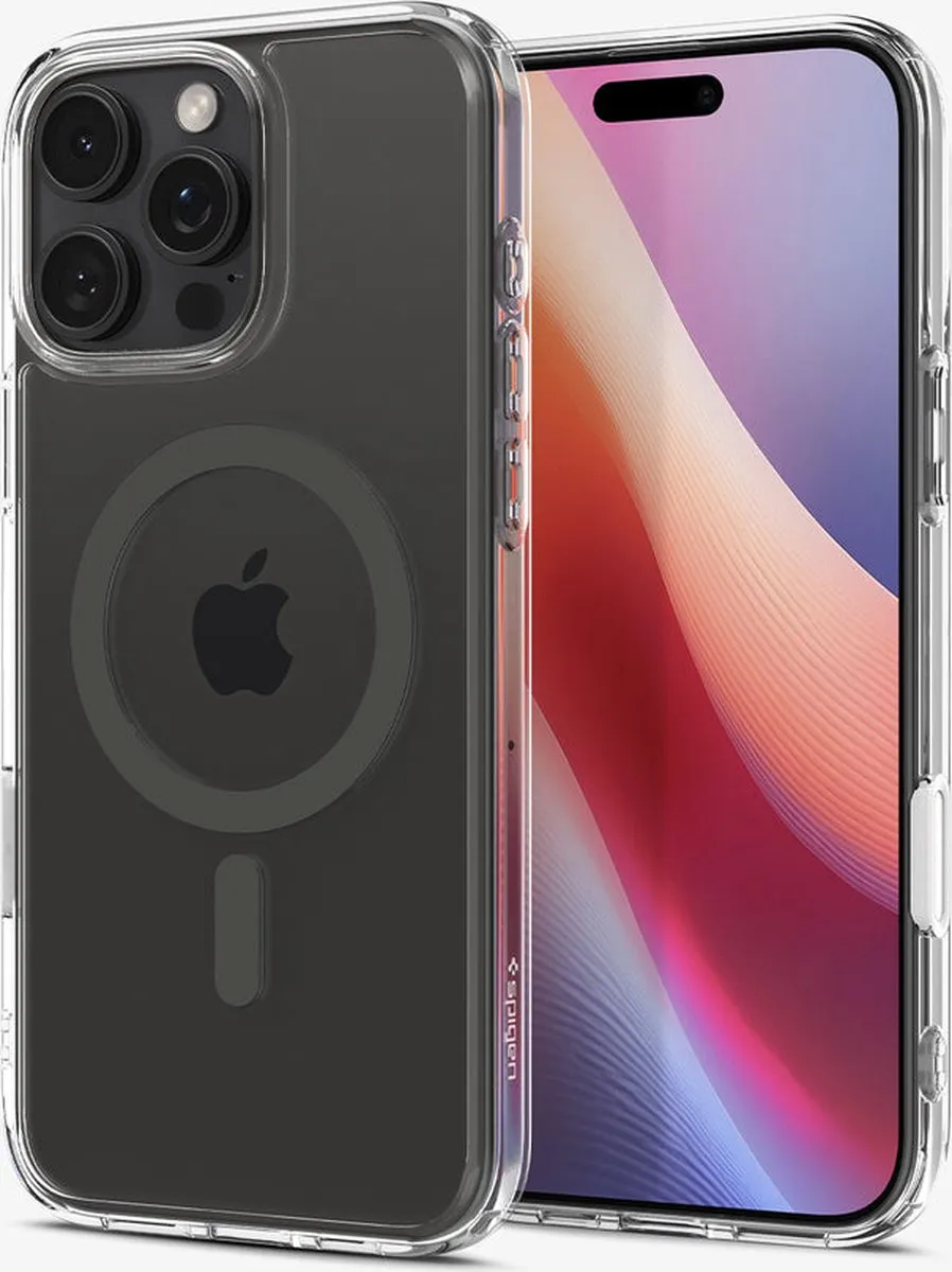 Spigen Ultra Hybrid T MagFit Hoesje iPhone 16 Pro - Transparent