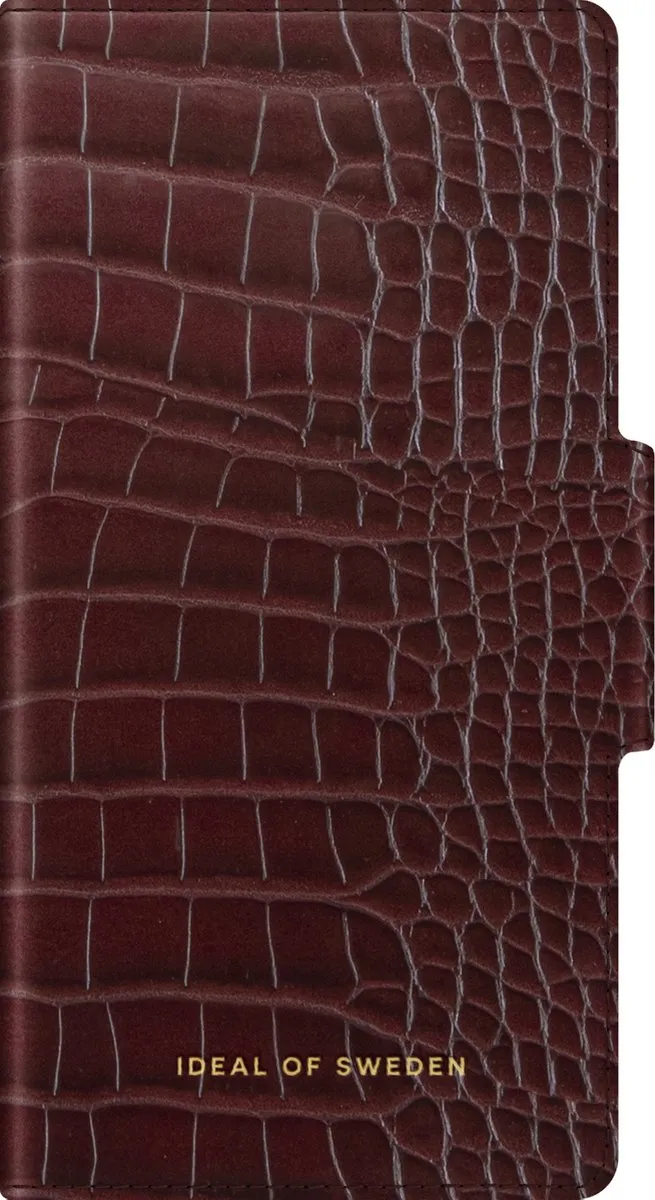 iDeal of Sweden Atelier Wallet iPhone 12/12 Pro Scarlet Croco - afbeelding 2 van 6