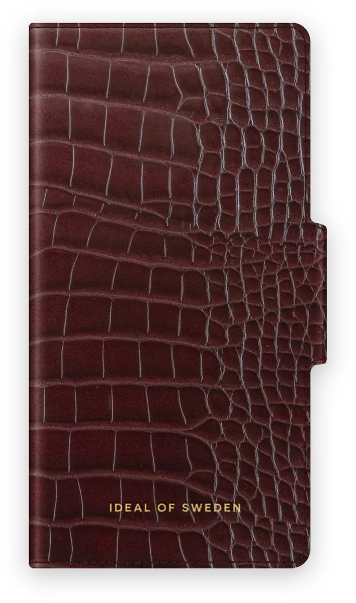 iDeal of Sweden Atelier Wallet iPhone 12/12 Pro Scarlet Croco