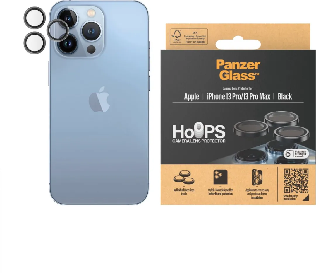 PanzerGlass PZ-1143 iPhone 13 Pro Camera Lens Protector - Case Friendly