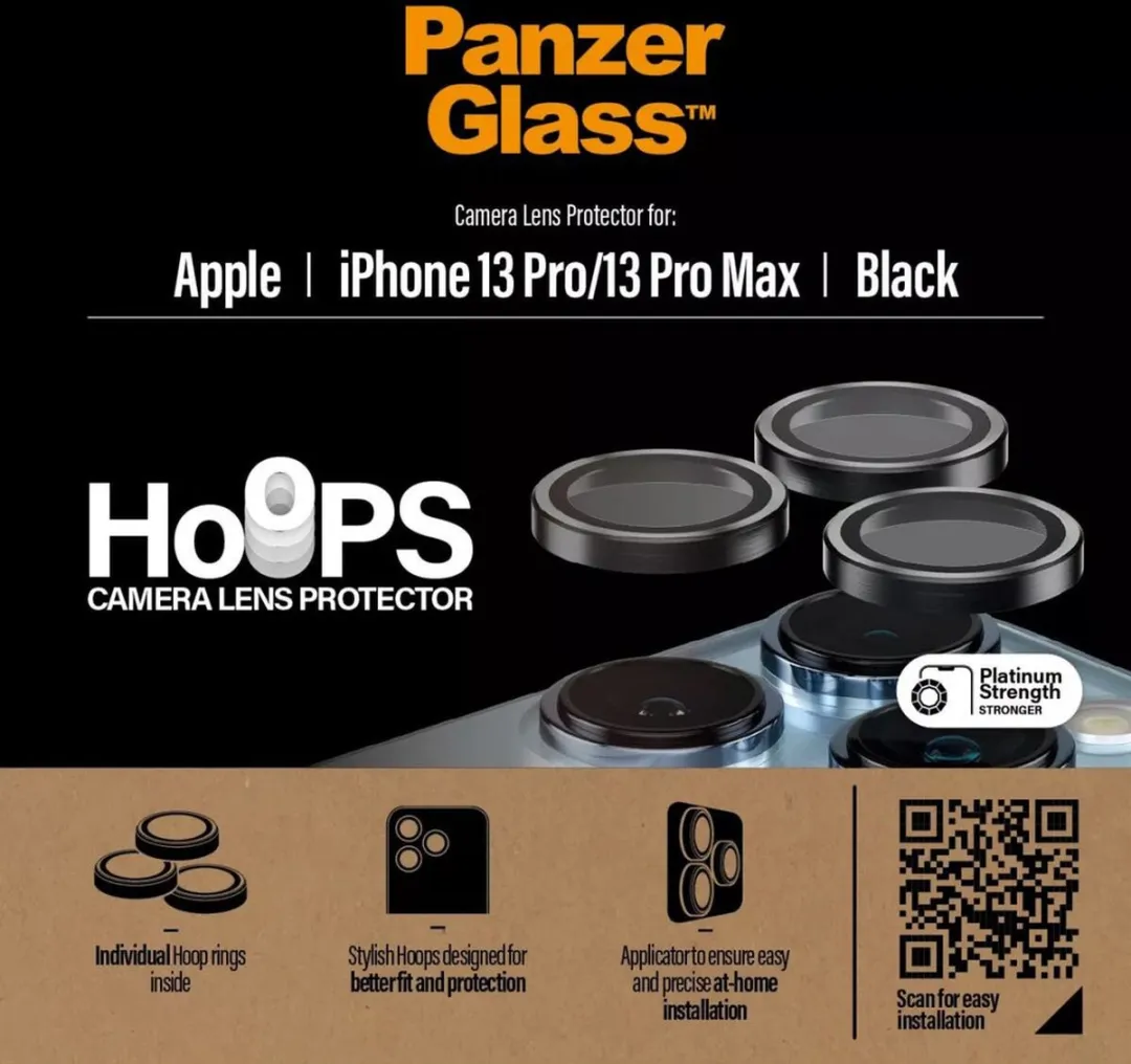 PanzerGlass PZ-1143 iPhone 13 Pro Camera Lens Protector - Case Friendly