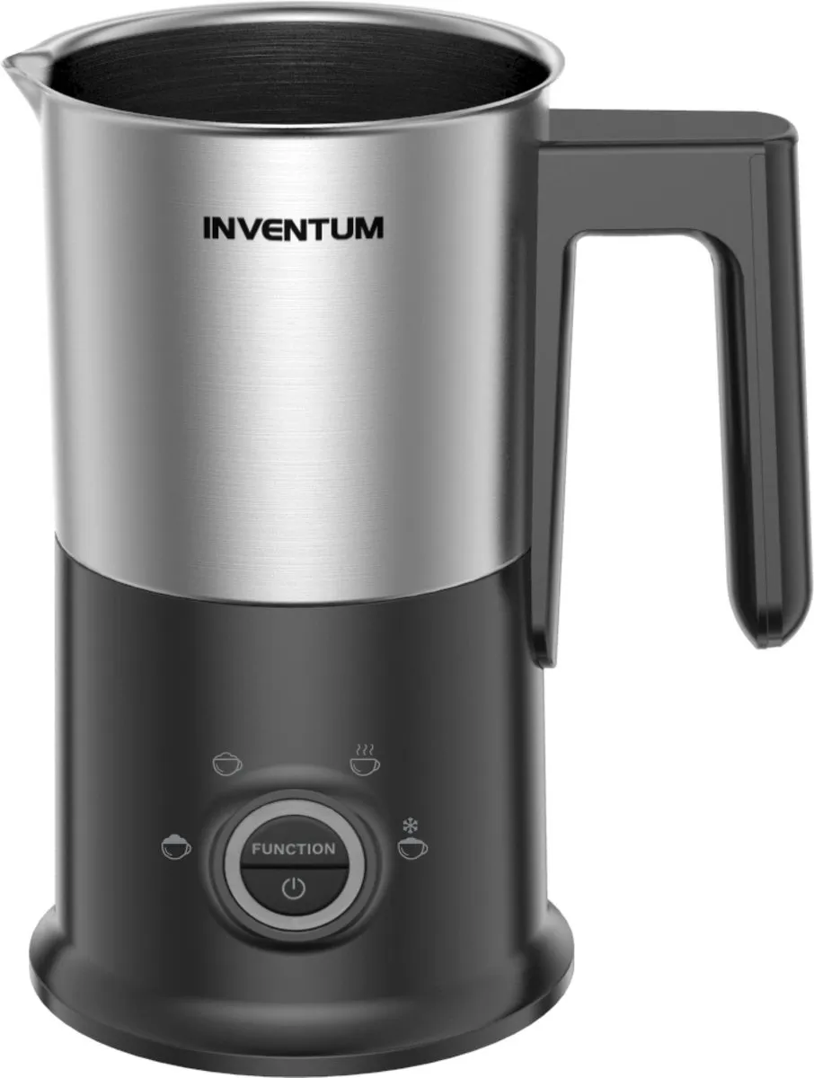 Inventum MK352S Elektrische Melkopschuimer 500W - Zwart/RVS