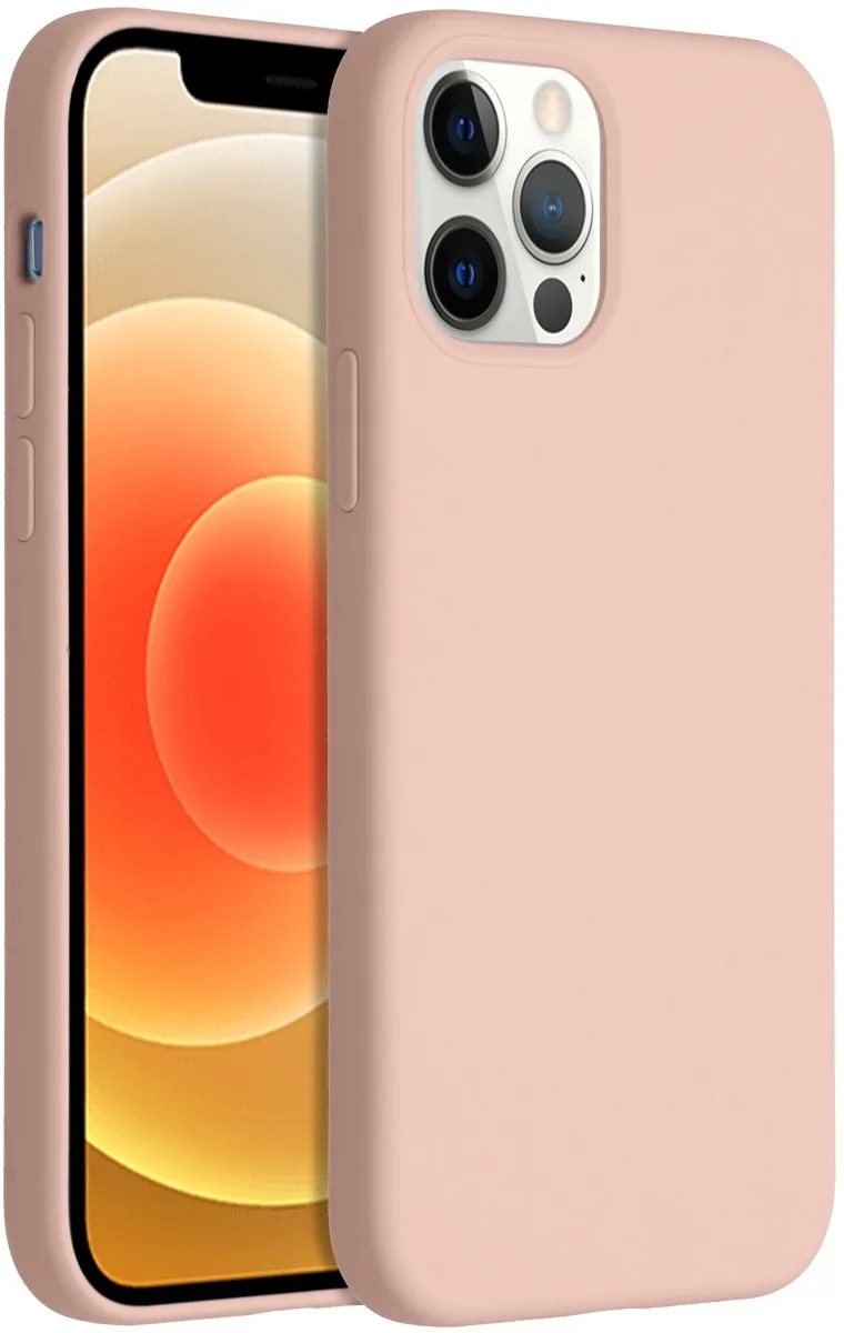 Accezz Hoesje iPhone 12 Pro Roze