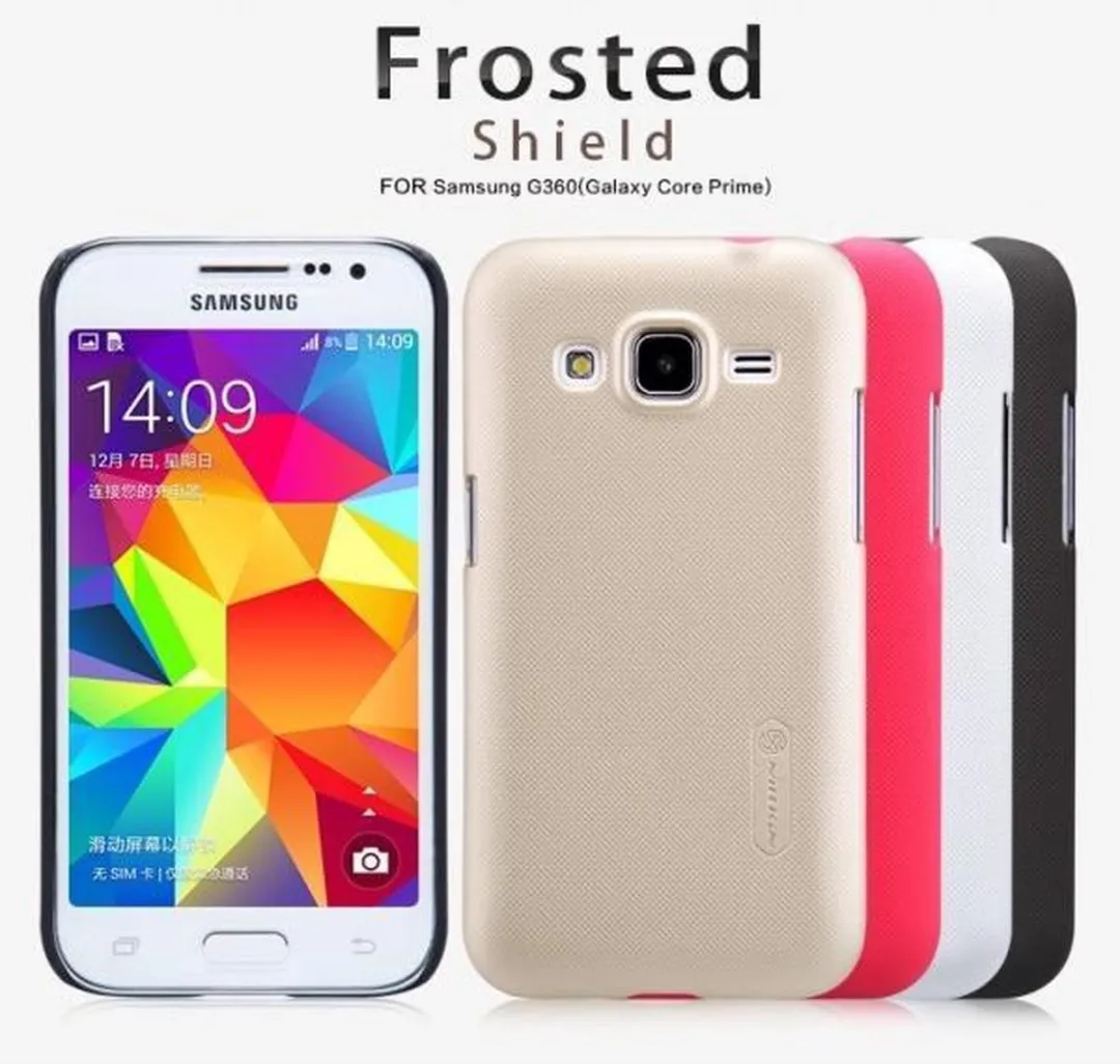 Nillkin Backcover Samsung Galaxy Core Prime SFS-SM-G360-BR - Donkerbruin - afbeelding 5 van 5