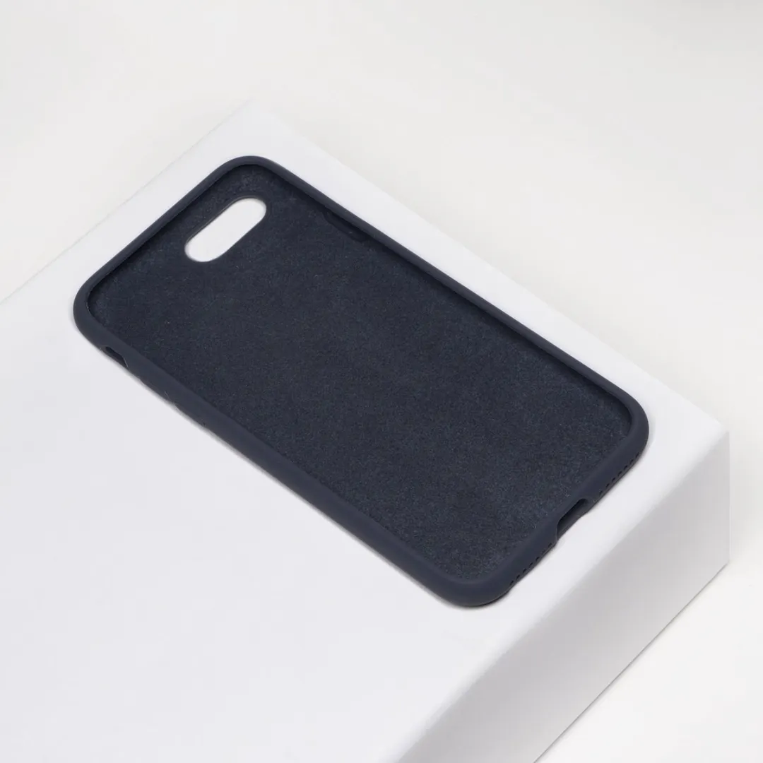 BMAX Siliconen Hoesje iPhone 7/8 Plus - Donkerblauw
