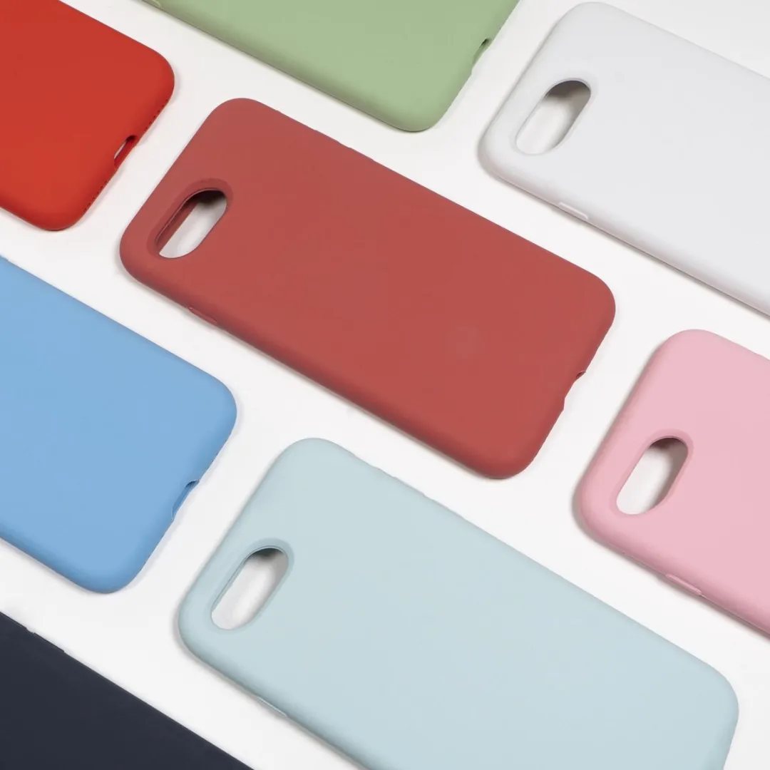 BMAX Siliconen Hoesje iPhone 7/8 Plus - Donkerblauw