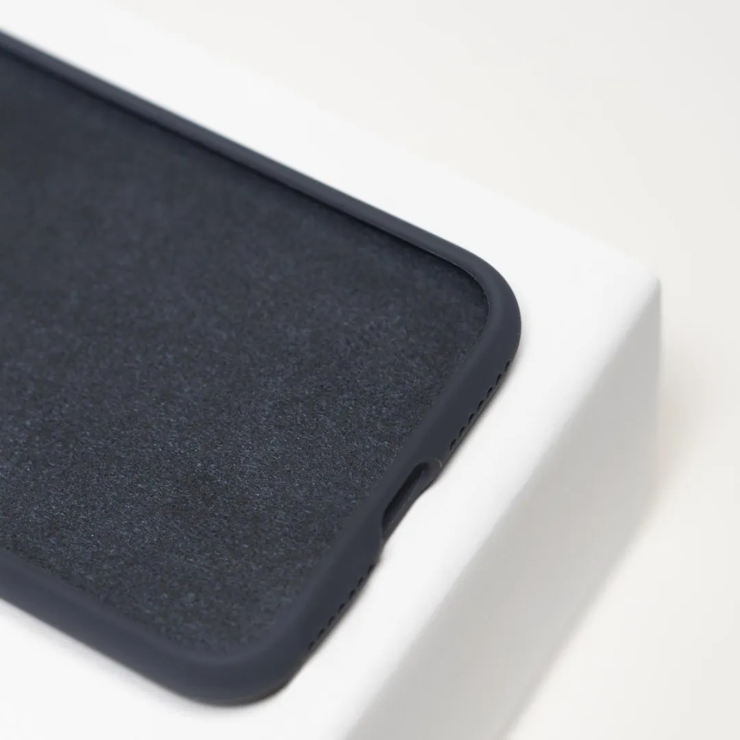 BMAX Siliconen Hoesje iPhone 7/8 Plus - Donkerblauw