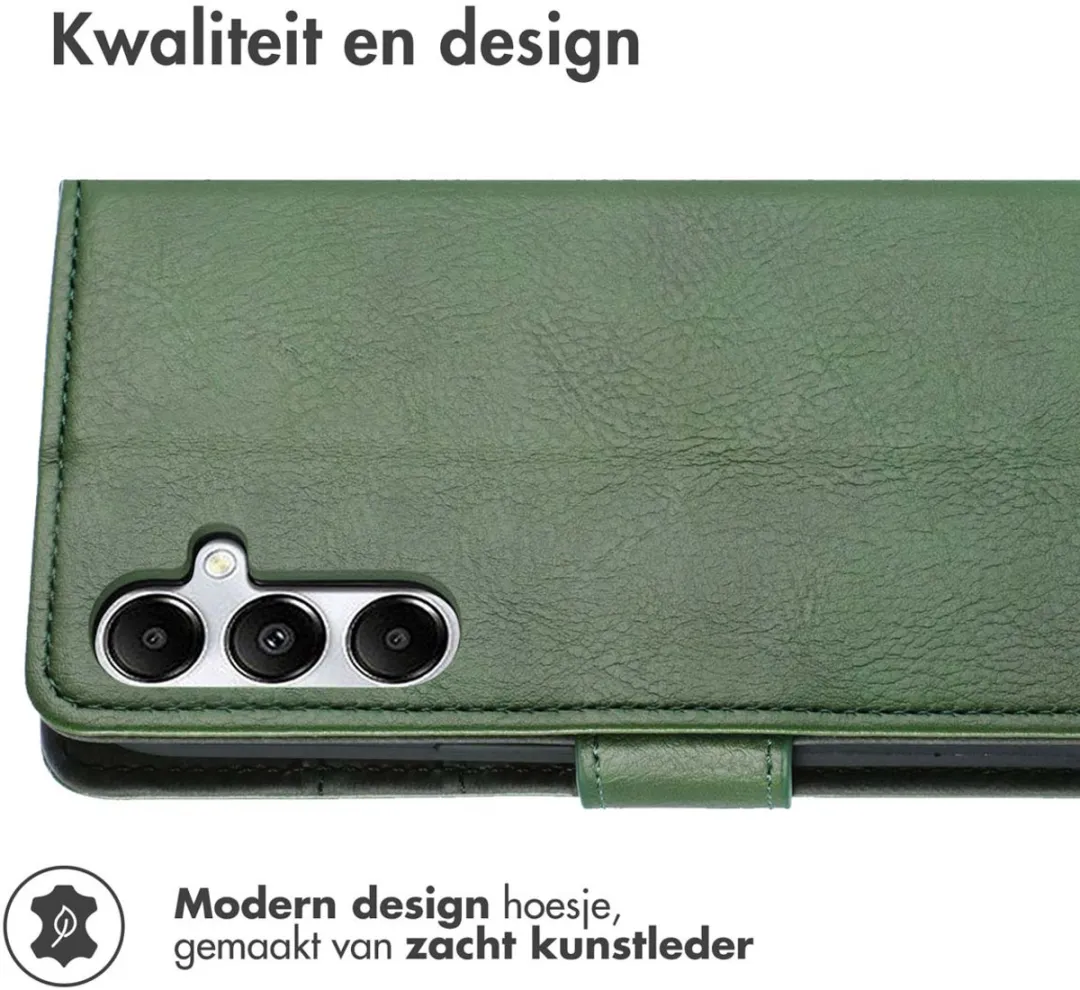 Imoshion Hoesje Samsung Galaxy A15 Groen - 3 Pasjes