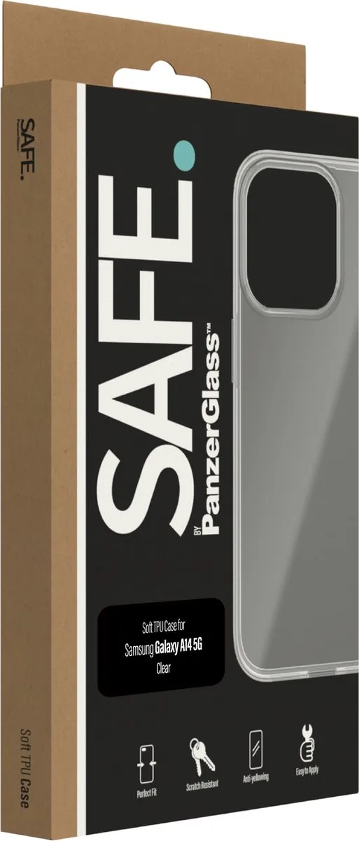PanzerGlass Gehard Glas Samsung Galaxy A14 5G - Transparant - afbeelding 6 van 6