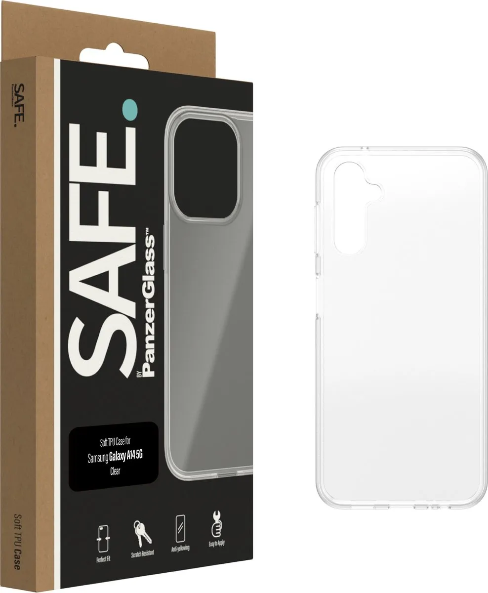 PanzerGlass Gehard Glas Samsung Galaxy A14 5G - Transparant - afbeelding 5 van 6