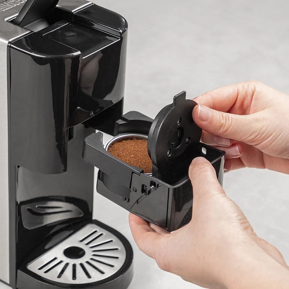 Princess 249451 Multi Capsule Koffiemachine - 5 in 1 - Zwart/Zilver