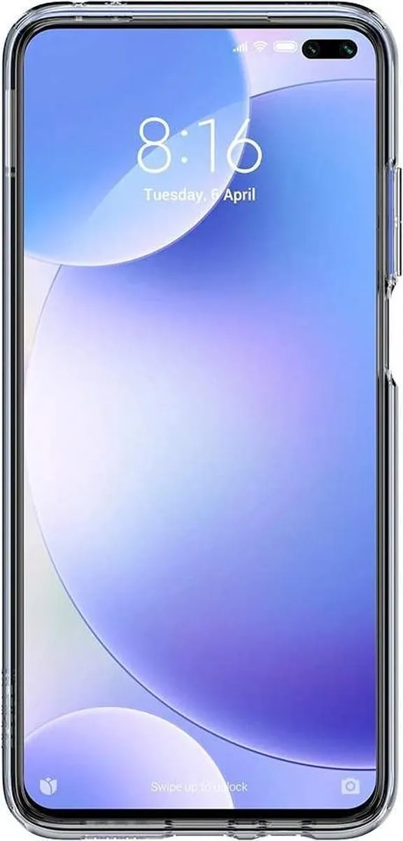Spigen Liquid Crystal Hoesje Xiaomi Redmi K30 - Transparant - afbeelding 3 van 6