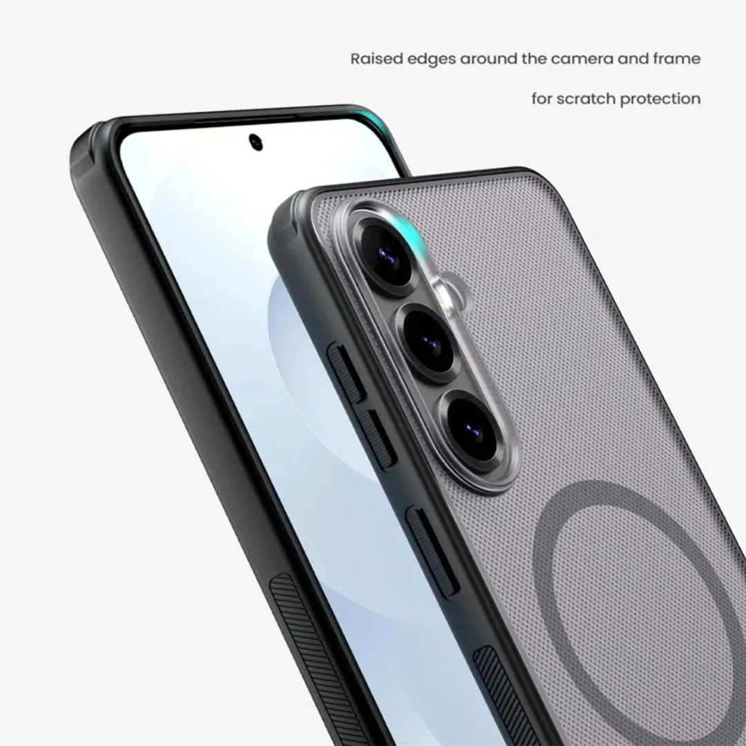 Nillkin Frosted Shield Hoesje Samsung Galaxy S26 Plus - Transparant Zwart