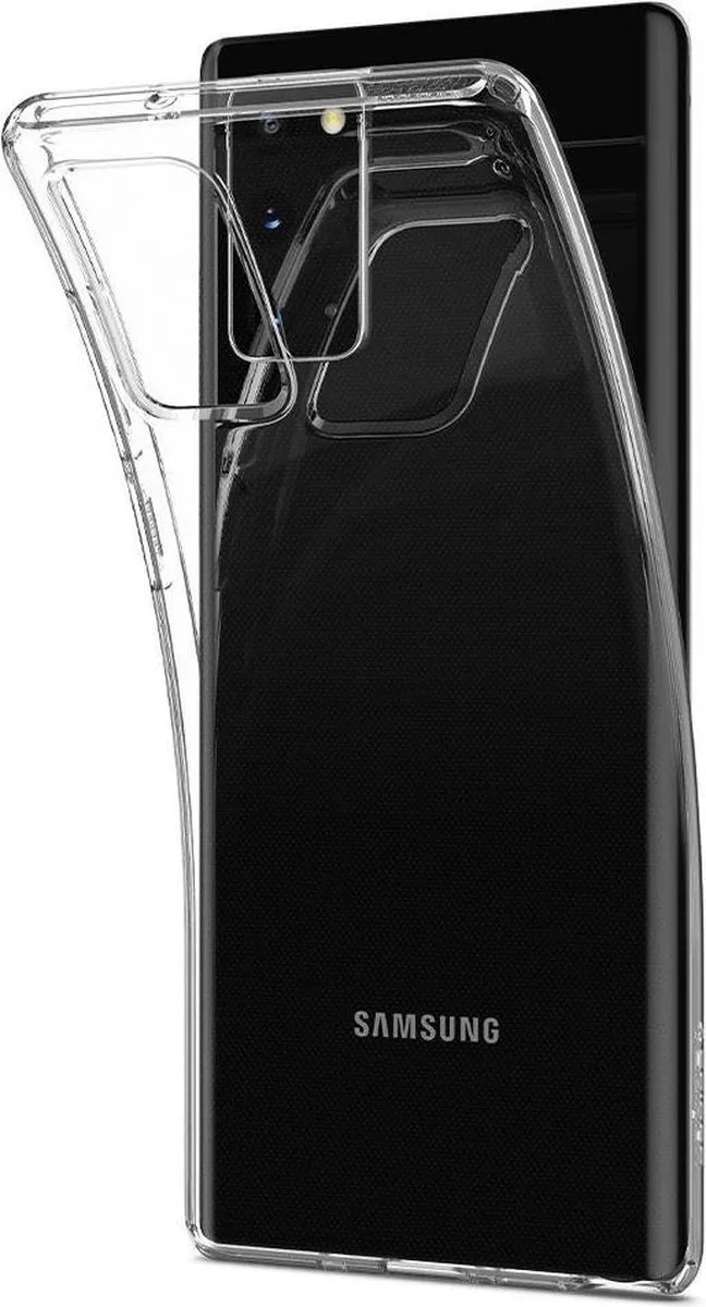 Spigen Crystal Flex ACS01369 Hoesje - Samsung Galaxy Note20 - Transparant