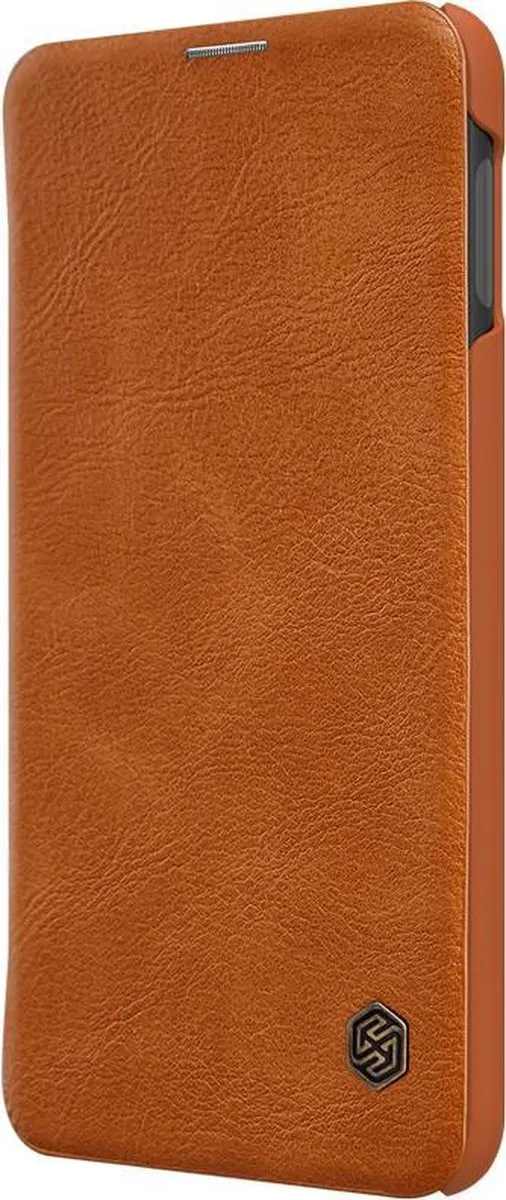 Nillkin Qin Hoesje Samsung Galaxy S10e - Bruin