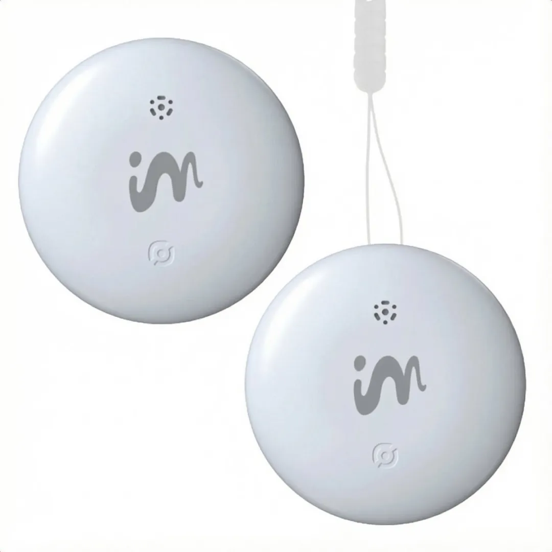 Imoshion Mini Tag Bluetooth Tracker SH00086680 - 2 Stuks - Wit