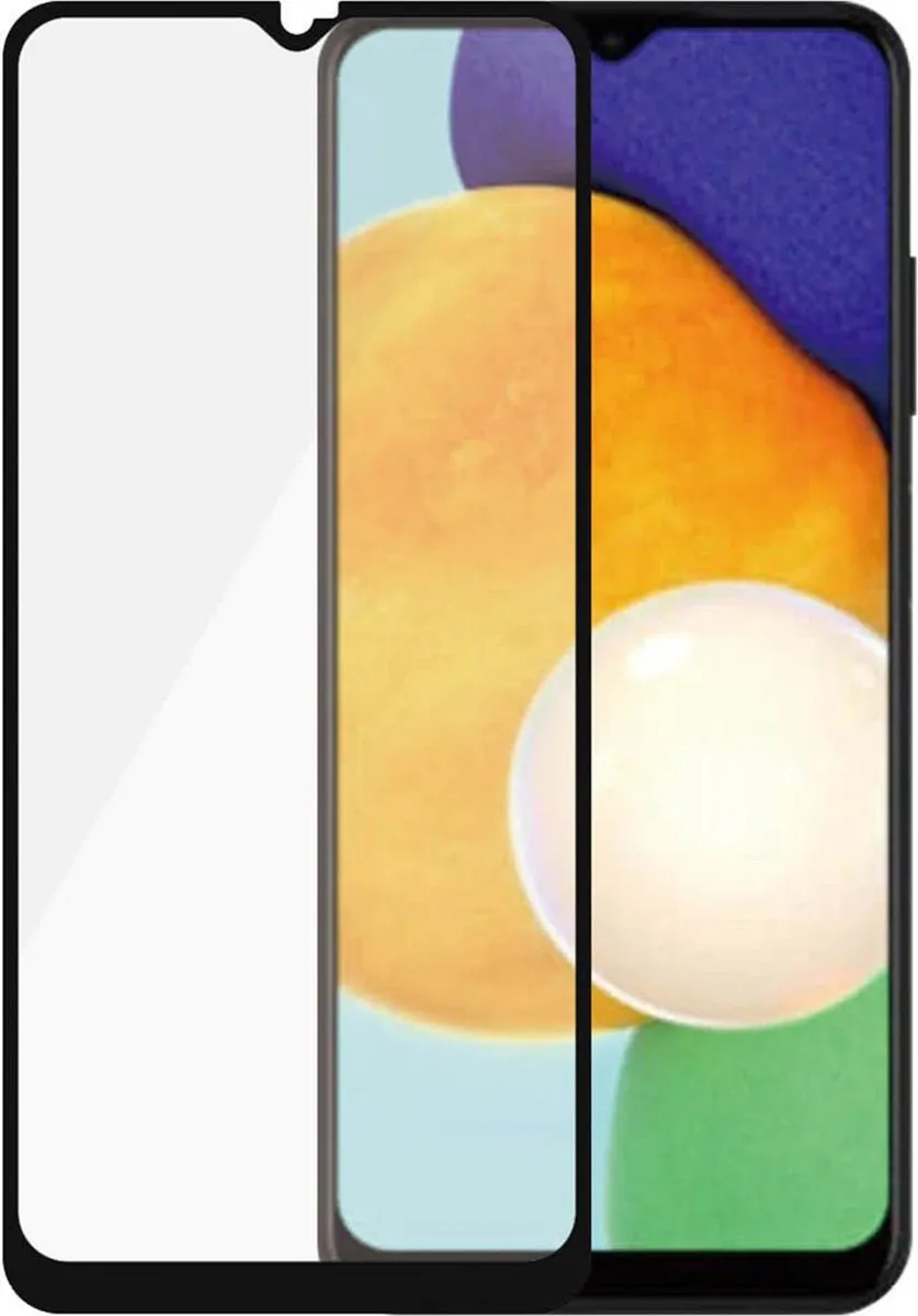PanzerGlass Screenprotector Samsung Galaxy A03s - Zwart - afbeelding 2 van 6