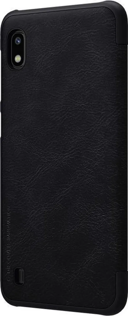 Nillkin Qin PU Leather Book Case Samsung Galaxy A10 - Zwart - afbeelding 3 van 4