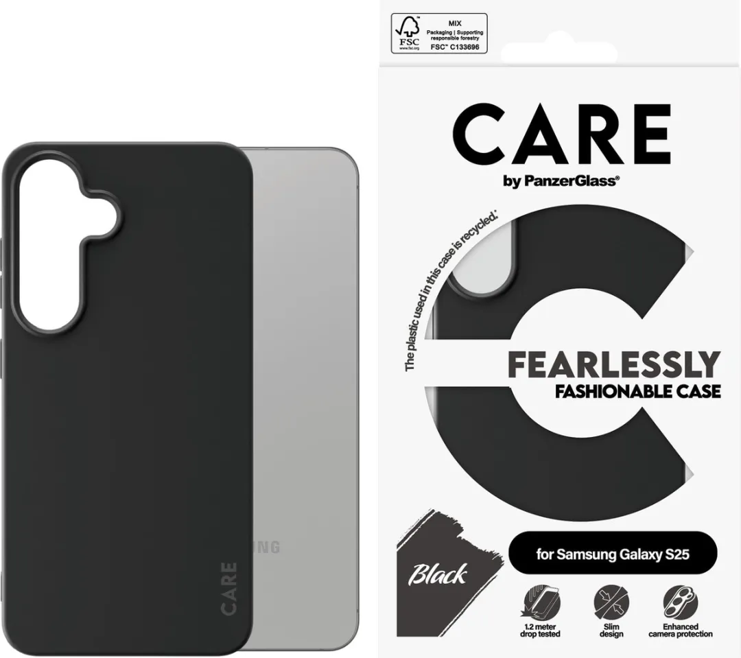 PanzerGlass Hoesje Samsung Galaxy S25 - Transparent