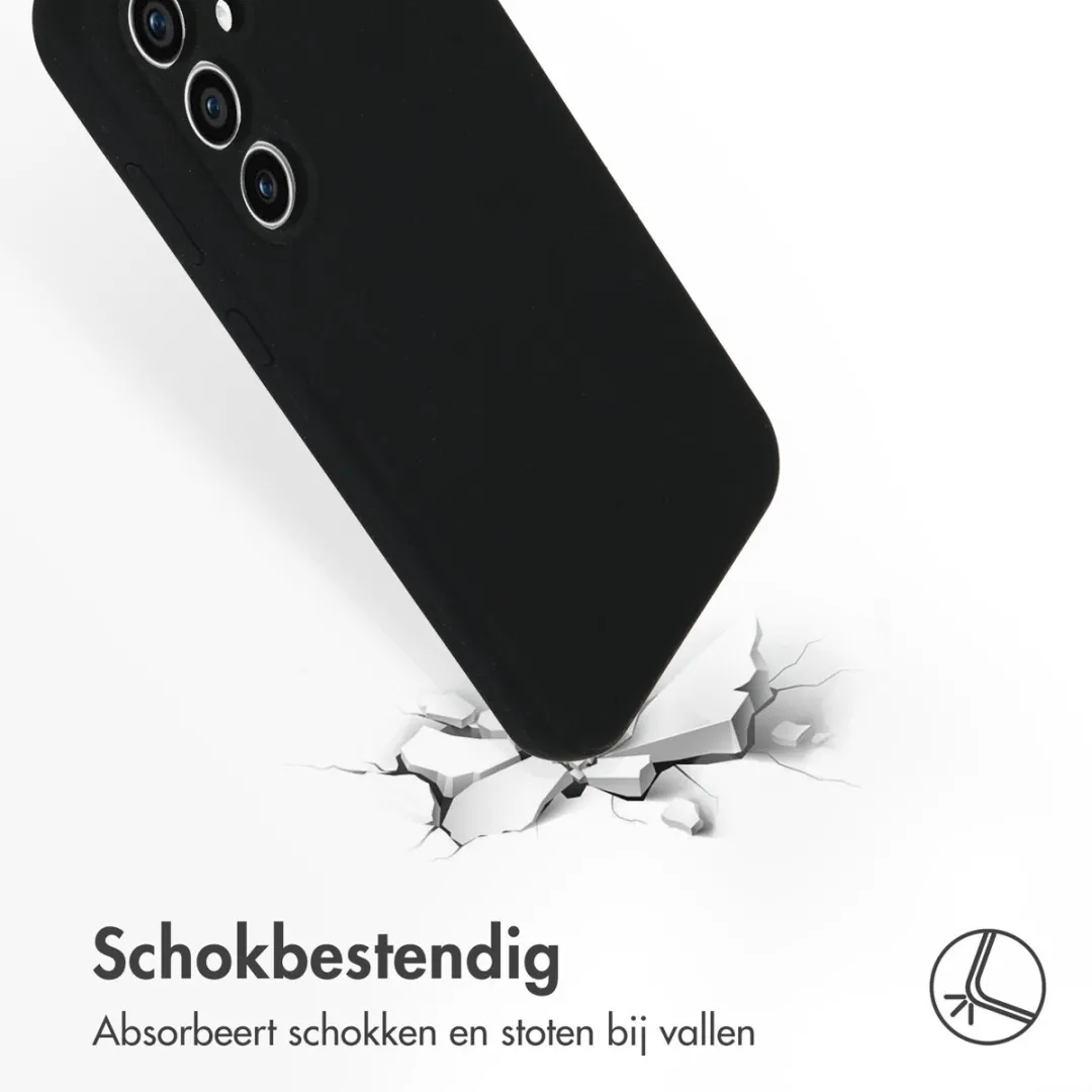 Accezz Hoesje Samsung Galaxy S23 FE - Zwart
