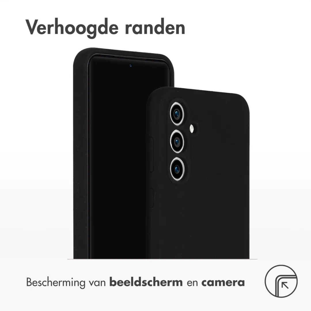 Accezz Hoesje Samsung Galaxy S23 FE - Zwart