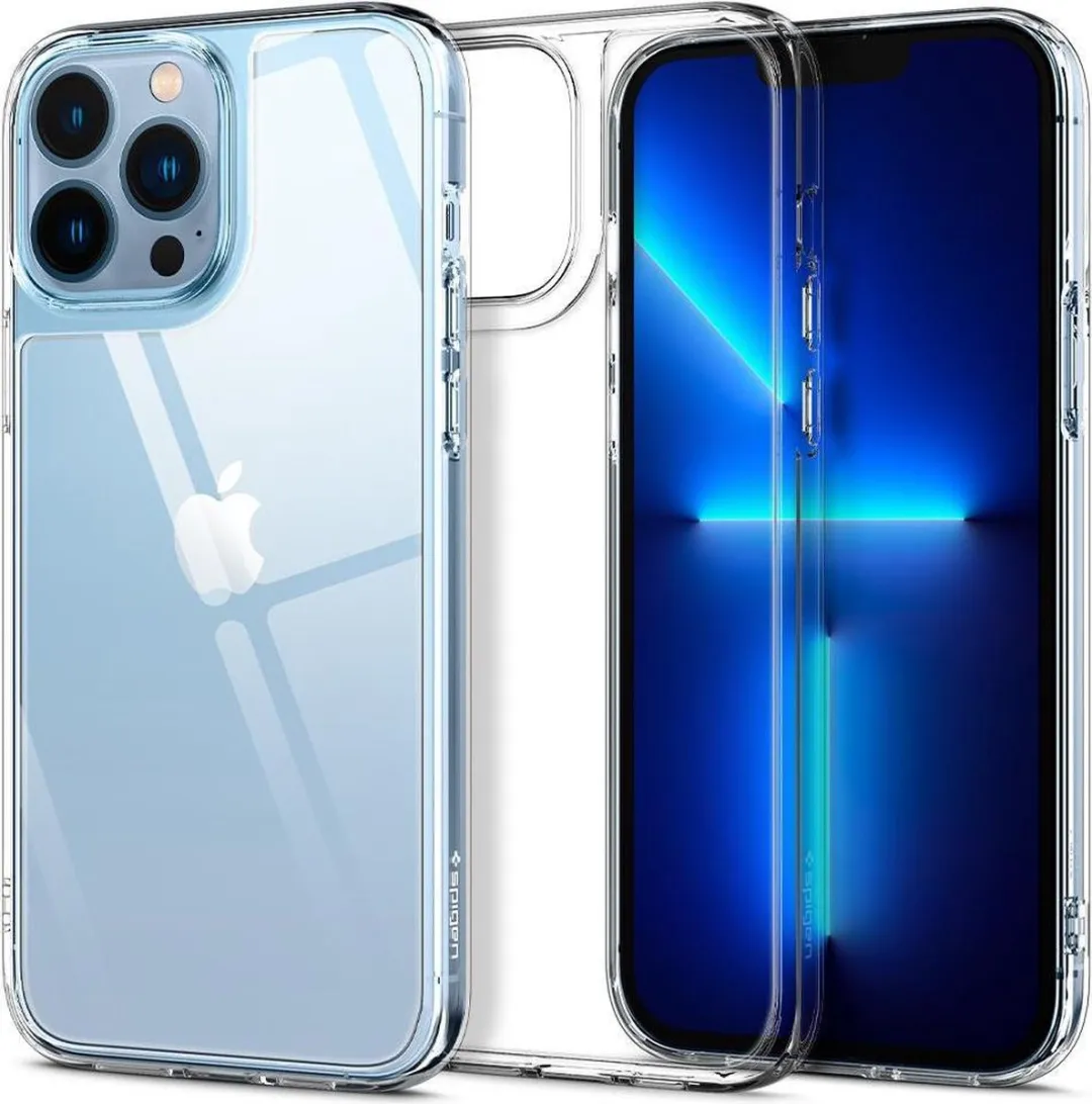 Spigen Quartz Hybrid TPU Hoesje iPhone 13 Pro Max ACS03214 - Transparant - afbeelding 2 van 6