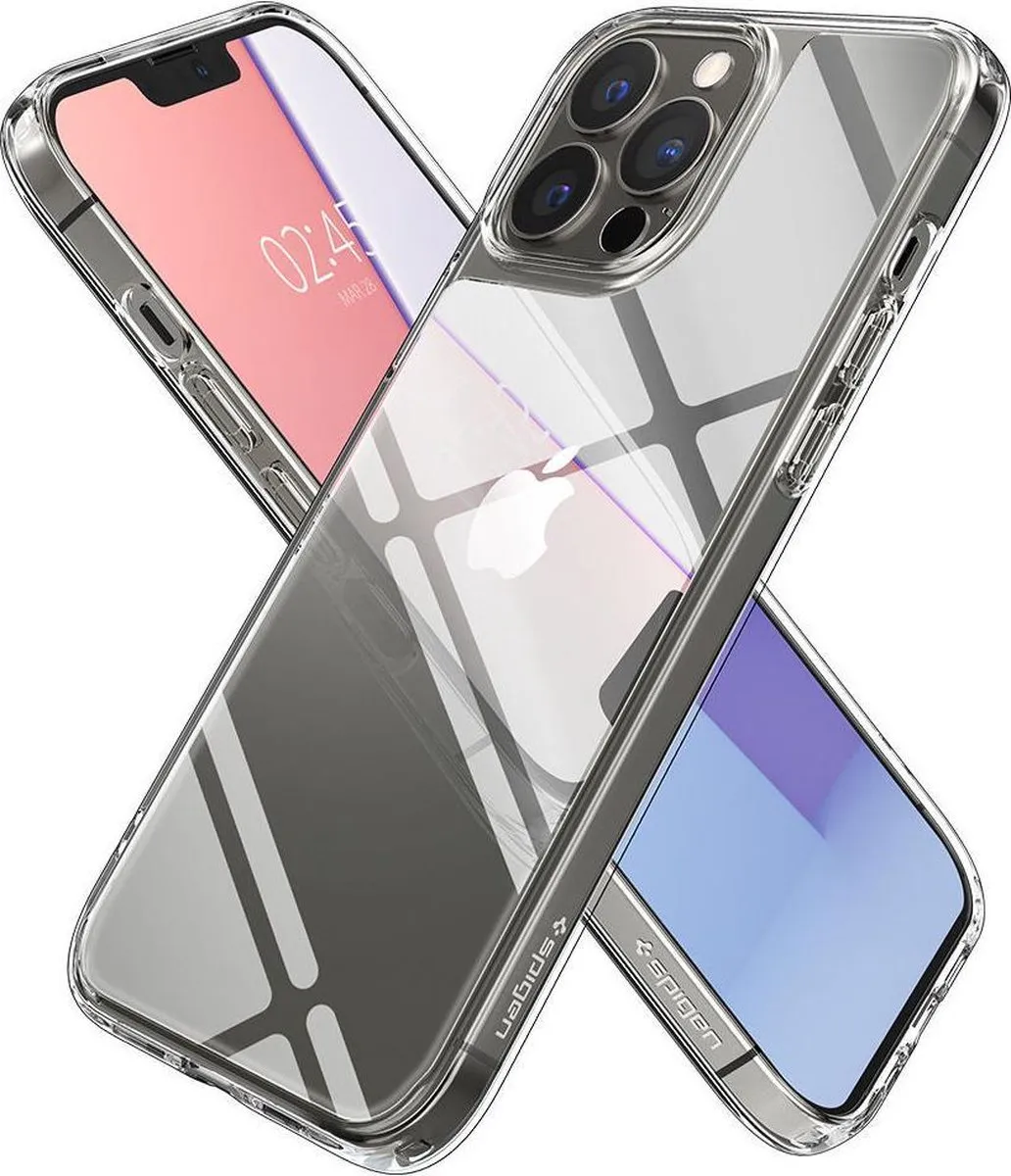 Spigen Quartz Hybrid TPU Hoesje iPhone 13 Pro Max ACS03214 - Transparant - afbeelding 5 van 6