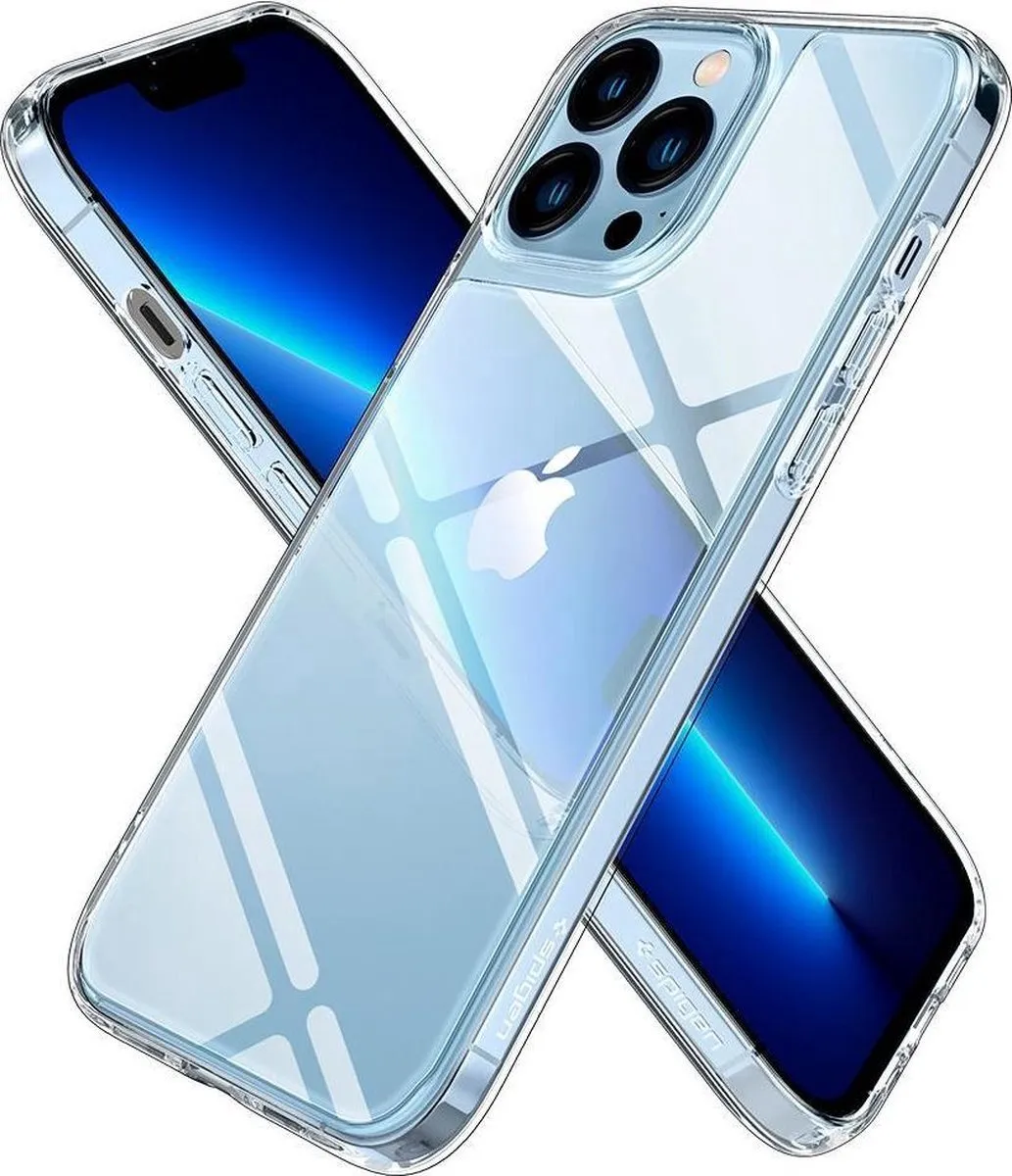 Spigen Quartz Hybrid TPU Hoesje iPhone 13 Pro Max ACS03214 - Transparant - afbeelding 6 van 6