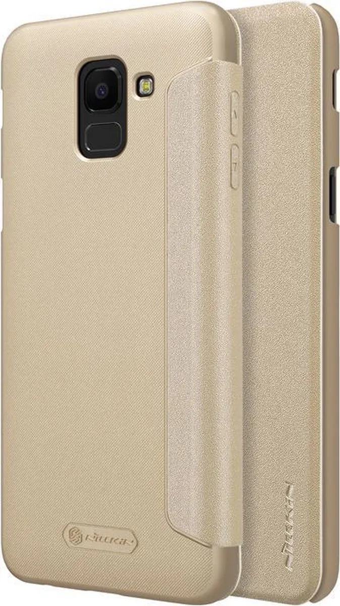 Nillkin New Sparkle Book Case Samsung Galaxy J6 (2018) - Goud - afbeelding 3 van 6
