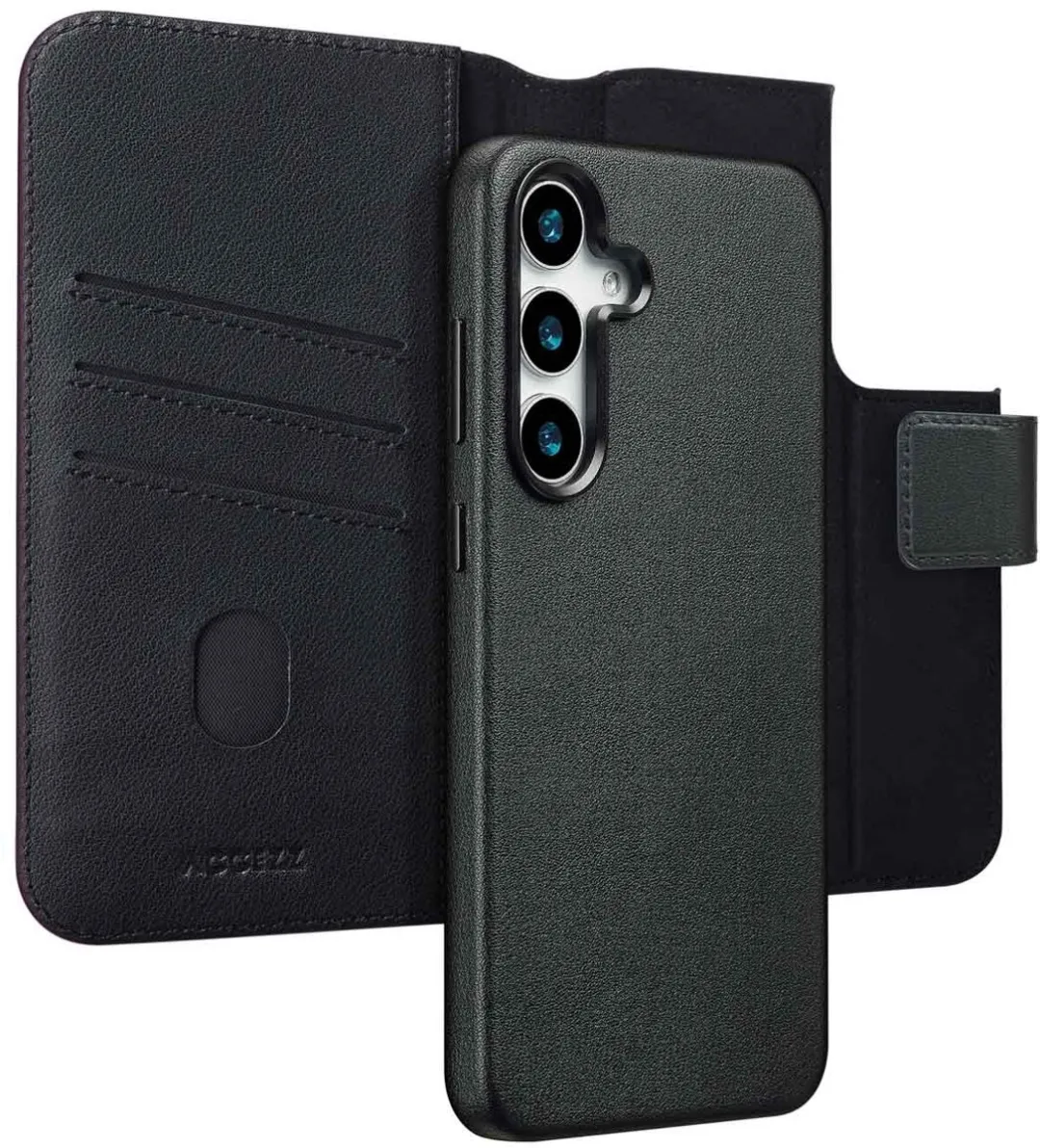 Accezz Galaxy S25 Plus Leather Bookcase 2-in-1 Hoesje