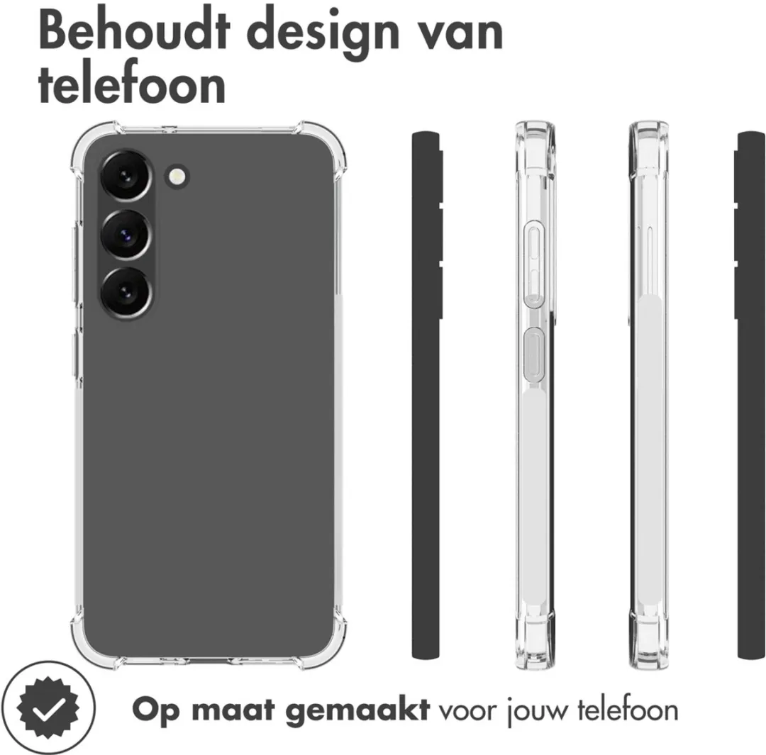 Imoshion Hoesje Samsung Galaxy S23 Plus - Transparant - afbeelding 6 van 6
