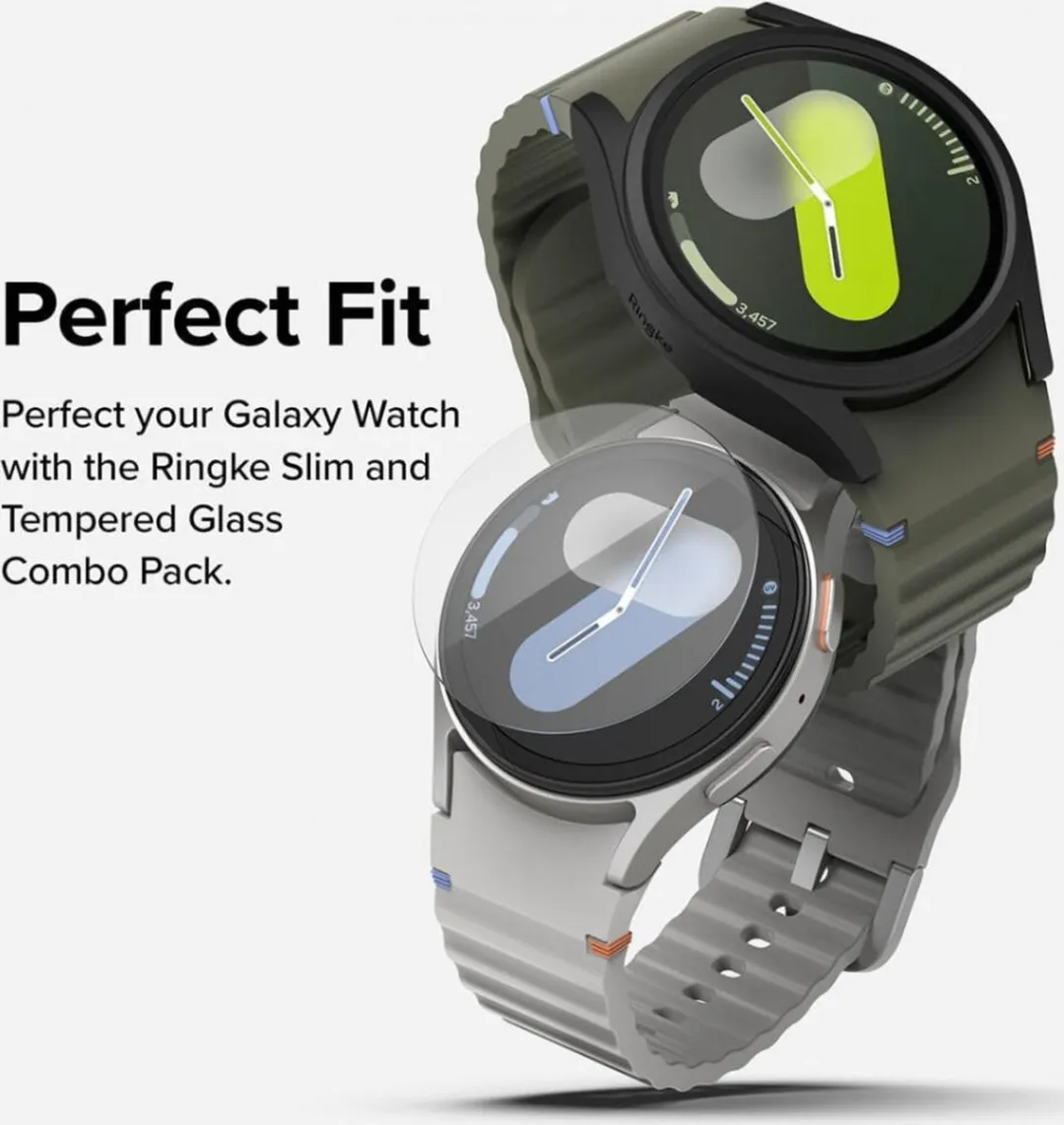 Ringke Slim + Glass Samsung Galaxy Watch 7 40mm - Matte Zwart