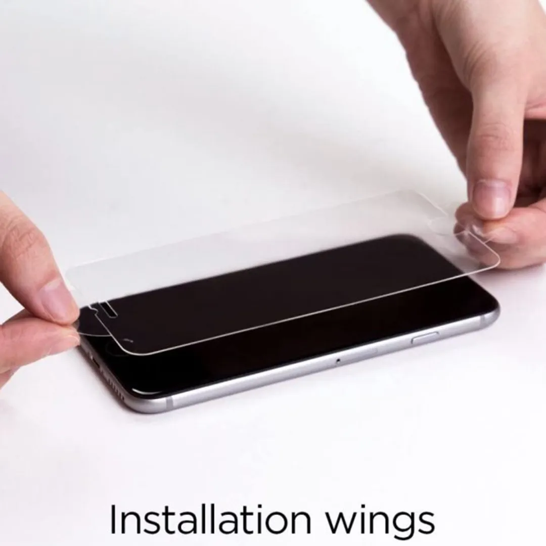 Spigen Glas.tR Slim AGL01374 iPhone Beschermglas